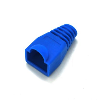  Зображення Ковпачок для конекторів Merlion (CPRG45ML-BL/05346) Blue, 100 шт/уп 