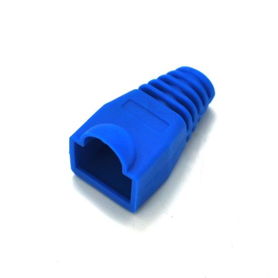  Зображення Ковпачок для конекторів Merlion (CPRG45ML-BL/05346) Blue, 100 шт/уп 