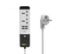 Зображення Мережевий фільтр Senmaxu (SMX-088/19618) 2 розетки, 4 USB, 1.5 м, White/Black 