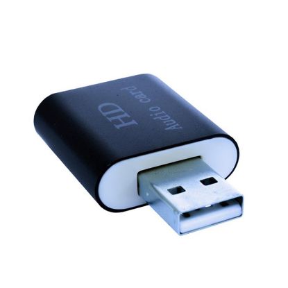  Зображення Звукова плата Dynamode USB-SOUND7-ALU black 