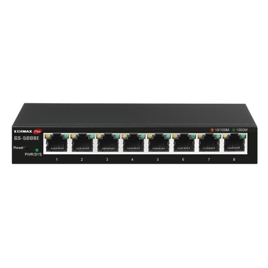  Зображення Комутатор Edimax GS-5008E 