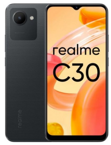  Зображення Смартфон Realme C30 3/32GB Dual Sim Black EU_ 