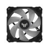  Зображення Корпусный вентилятор ASUS TUF Gaming TF120 ARGB, 120мм, 1900rpm, 4pin PWM, 29dBa, AURA Sync, ARGB hub, black, 3 pcs in 1 