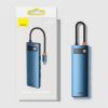  Зображення Концентратор USB-C Baseus Metal Gleam Series 8in1 Blue (WKWG000103) 