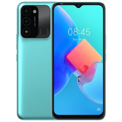  Зображення Смартфон Tecno Spark 8С (KG5n) 4/64GB NFC Dual Sim Turquoise Cyan (4895180777967) 