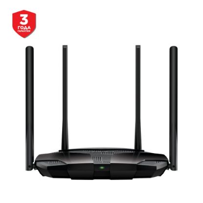  Зображення Маршрутизатор MERCUSYS MR80X AX3000 3xGE LAN 1xGE WAN MU-MIMO OFDMA 
