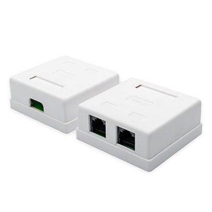  Зображення Розетка RJ45 x2 UTP 5e Atcom (15254) 