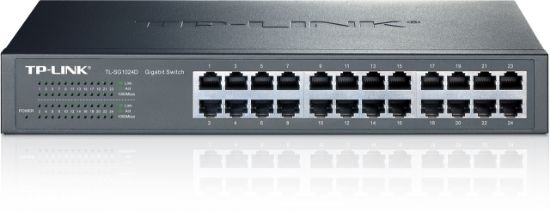  Зображення Комутатор TP-LINK TL-SG1024D 24xGE некерований 13" 1U 