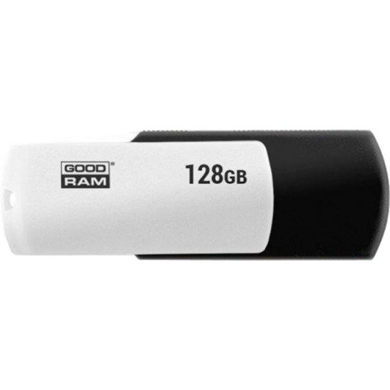  Зображення USB флеш накопичувач Goodram 128GB UCO2 Colour Black&White USB 2.0 (UCO2-1280KWR11) 