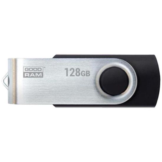  Зображення USB флеш накопичувач Goodram 128GB UTS3 Twister Black USB 3.0 (UTS3-1280K0R11) 