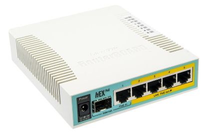  Зображення Маршрутизатор MikroTik hEX PoE 