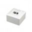  Зображення Розетка RJ45 x2 UTP 6e Cablexpert (MWS-2S6-01) 