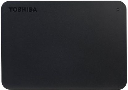  Зображення Зовнішній жорсткий диск USB 3.0   1TB 2.5"  Toshiba Canvio Basics, Black  (HDTB410EK3AA)) 