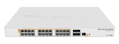  Зображення Комутатор MikroTik Cloud Router Switch CRS328-24P-4S+RM 