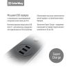  Зображення Фильтр СolorWay 3 розетки/3USB Black 1.8M black 