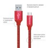  Зображення Кабель 1m USB 2.0 AM/Type-C Colorway (CW-CBUC003-RD) Red 