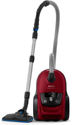  Зображення Пилосос Philips мішковий Performer Silent, 650Вт, 4л, мікрофільтр, червоний 