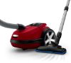  Зображення Пилосос Philips мішковий Performer Silent, 650Вт, 4л, мікрофільтр, червоний 