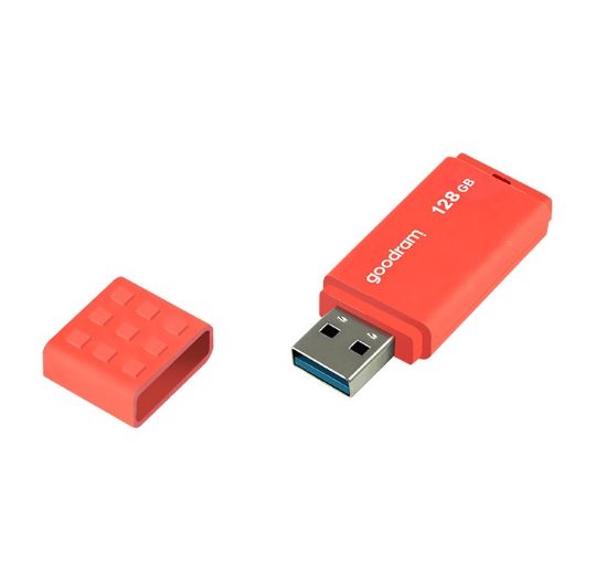  Зображення флеш-драйв GOODRAM 128GB USB 3.0 UME3 Orange 