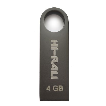  Зображення Флеш-накопичувач USB 4GB Hi-Rali Shuttle Series Black (HI-4GBSHBK) 