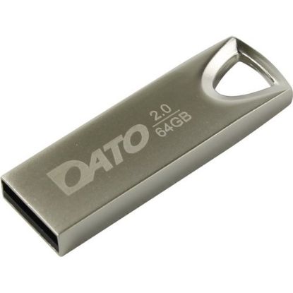  Зображення USB флеш накопичувач Dato 64GB DS7016 Silver USB 2.0 (DS7016-64G) 