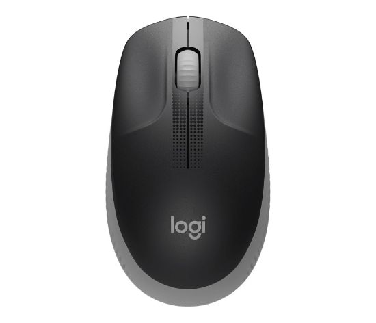  Зображення Миша бездротова Logitech M190 MidGrey Wireless (910-005906)) 