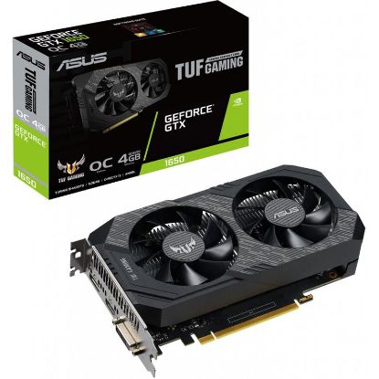 Зображення Відеокарта GF GTX 1650 4GB GDDR6 TUF Gaming OC Asus (TUF-GTX1650-O4GD6-P-GAMING) 