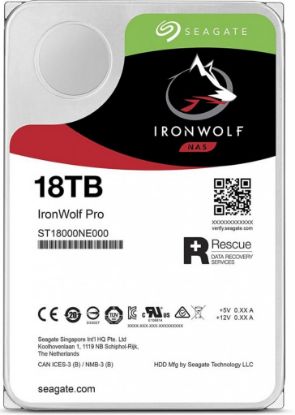  Зображення Жорсткий диск 3.5" 18TB Seagate IronWolf Pro NAS HDD +Rescue   7200rpm, SATA 3, 256MB) 