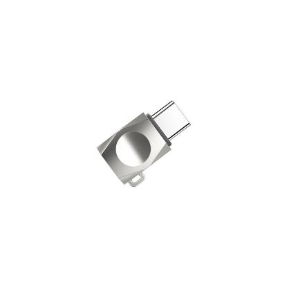  Зображення Адаптер Hoco UA8 MicroUSB-USB Type-C Silver (6957531070269) 