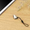  Зображення Адаптер Hoco UA8 MicroUSB-USB Type-C Silver (6957531070269) 