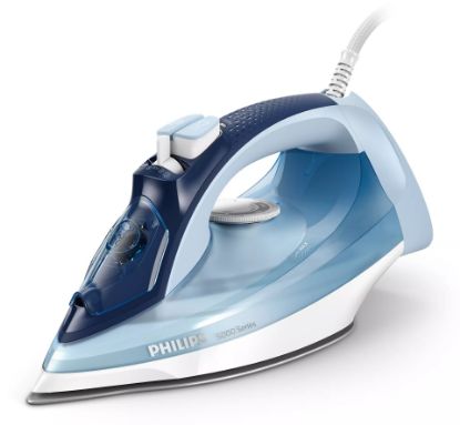  Зображення Праска Philips 5000 Series, 2400Вт, 320мл, паровий удар -180гр, постійна пара - 45гр, керам. підошва, голубий 