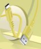  Зображення Кабель 1m USB 2.0 AM/Type-C Colorway (CW-CBUC043-Y) (soft silicone) 2.4A Yellow 