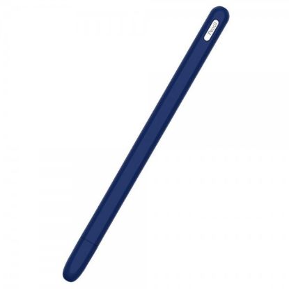  Зображення Чохол TPU Goojodoq Button Magnetic для стілуса Apple Pencil 2 Dark/Blue тех.пак (1005001784825742BD) 