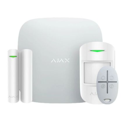  Зображення Комплект охоронної сигналізації Ajax StarterKit 2 (8EU) White (29340.102.WH1/35974.102.WH1) 
