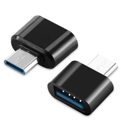  Зображення Адаптер XoKo AC-040 USB-USB Type-C Black (XK-AC040-BK) 