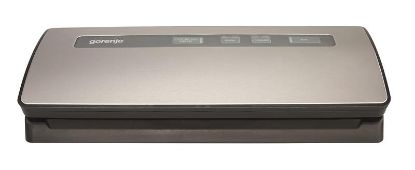  Зображення Вакууматор Gorenje для пакетів, 120Вт, 300мм, електронне,+10 пакетів, нерж, чорний 