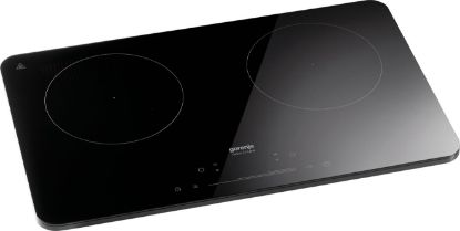  Зображення Плитка настільна Gorenje індукційна , комф. - 2, 2+2Вт,  управл - сенсор, чорний 