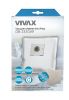 Зображення Мішки Vivax Home для пилососу синт. 4шт/уп + фільтр 13х15см (DB-2330MF) 