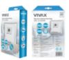  Зображення Мішки Vivax Home для пилососу синт. 4шт/уп + фільтр 13х15см (DB-2330MF) 