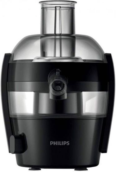  Зображення Соковижималка Philips Viva Collection відцентрована , 500Вт, чаша-0.5л, жмих-1л, пластик, чорний 