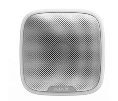  Зображення Бездротова вулична сирена Ajax StreetSiren (white) 7830.07.WH1 