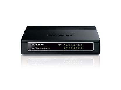  Зображення Комутатор TP-LINK TL-SF1016D 16xFE некерований 
