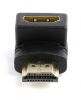  Зображення Переходник HDMI M to HDMI F Cablexpert угол 90 градусов (A-HDMI90-FML) 