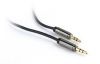  Зображення Аудіо-кабель 3,5mm/3,5mm (пальчик-пальчик) Cablexpert (CCAP-444-1M), 1.0m Black 