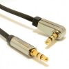  Зображення Кабель audio Cablexpert CCAP-444L-1M стерео аудіо, 3.5 мм кутовий M/M 3.5мм, 1,0 м ) 