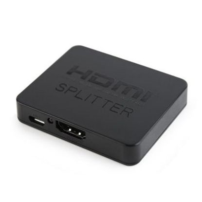  Зображення Сплітер HDMI Cablexpert DSP-2PH4-03 розгалужувач на 2 порта HDMI v. 1.4 ) 