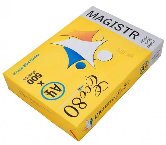  Зображення Папір Magistr Eco 80г/м2, A4, 500л, class C, білизна 150% CIE 