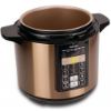  Зображення Мультиварка-скороварка PHILIPS Daily Collection, 1000Вт, чаша-6л, кнопкове керування, нерж. сталь, чорний-метал 