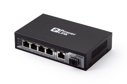  Зображення Комутатор 2E PowerLink SP402GX (5xGE, 1xSFP 4xGE PoE, 1xGE, 1xSFP Uplink, 65W)) 