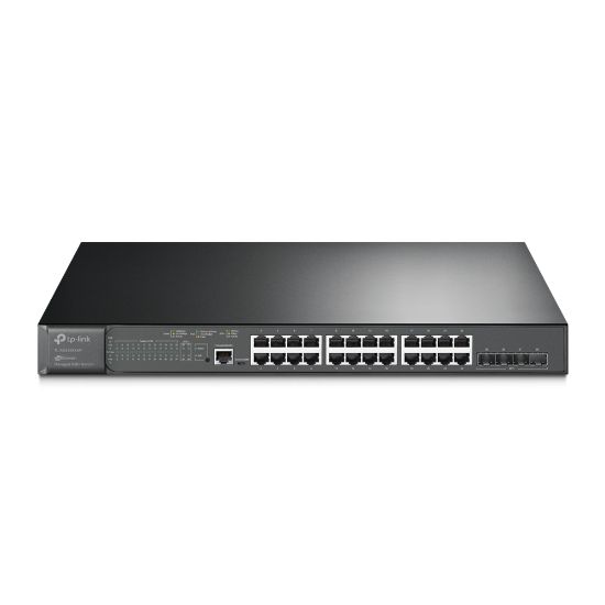  Зображення Комутатор TP-LINK TL-SG3428X 24xGE 4x10GE/SFP+ L2 JetStream 19" 1U 